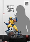 Marvel: future fight statuette 1/3 wolverine 61 cm