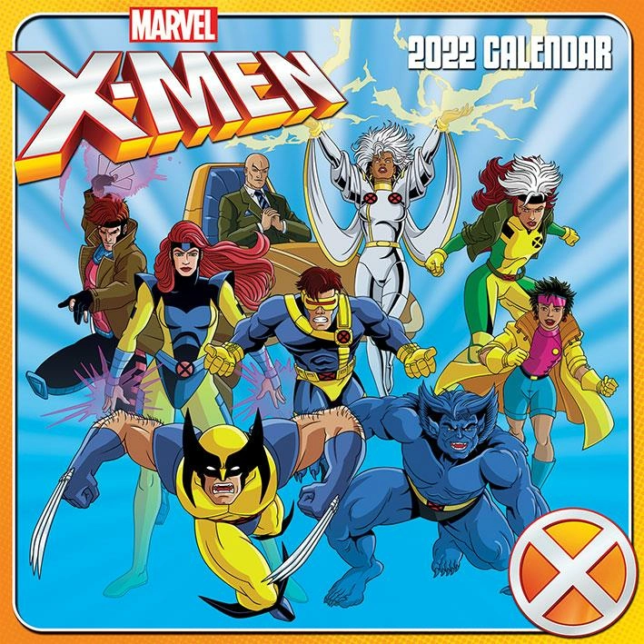 Marvel xmen calendrier 2022