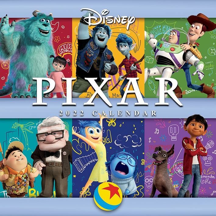 Pixar 2022. Дисней 2022. Календарь 2022 Дисней. Календарь Pixar.