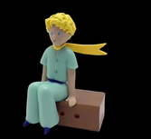 Plastoy - figurine le petit prince sur sa caisse