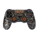 One piece- coque  + grips pour manette ps4 - luffy