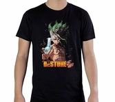 Dr stone - senku - t-shirt homme (l)