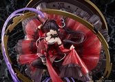 Date a bullet statuette pvc 1/7 kurumi tokisaki: pigeon blood ruby dress ver. 33 cm