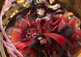 Date a bullet statuette pvc 1/7 kurumi tokisaki: pigeon blood ruby dress ver. 33 cm