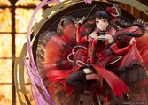Date a bullet statuette pvc 1/7 kurumi tokisaki: pigeon blood ruby dress ver. 33 cm
