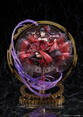 Date a bullet statuette pvc 1/7 kurumi tokisaki: pigeon blood ruby dress ver. 33 cm