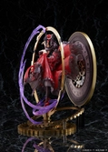 Date a bullet statuette pvc 1/7 kurumi tokisaki: pigeon blood ruby dress ver. 33 cm