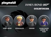 Movie cars - james bond aston martin db5 edition goldfinger playmobil