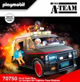 Movie cars - fourgon de l'agence tous risques 'playmobil'