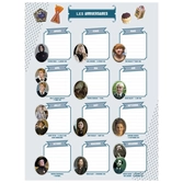 Frigobloc harry potter 2022 - calendrier d'organisation