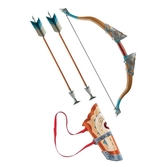 Arc de link avec carquois et flèches