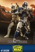 Star wars the clone wars figurine 1/6 clone trooper jesse 30 cm