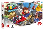 Nintendo - mario odyssey tour du monde puzzle 500 pcs