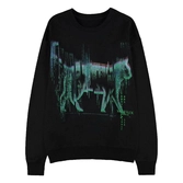 The matrix sweater coded cat (m)