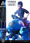 Ghost in the shell: sac_2045 statuette 1/4 motoko kusanagi and tachikoma 50 cm
