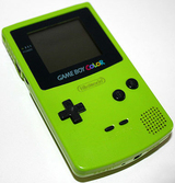 Game Boy Color vert