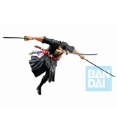 One piece ichibansho - wano country third act - roronoa zoro figure 13cm