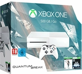 Console Xbox One 500 Go Blanche + Quantum Break + Alan Wake