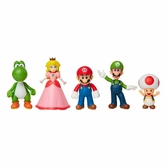 Pack 5 figurines mario friends 5