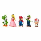Pack 5 figurines mario friends 5