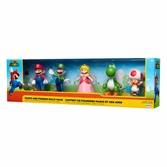 Pack 5 figurines mario friends 5
