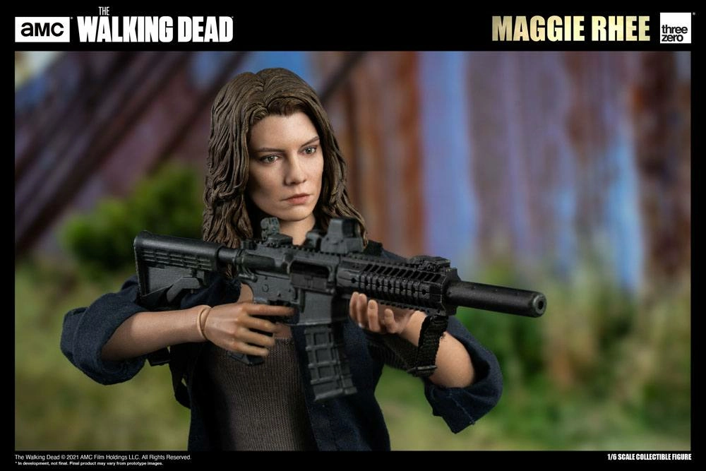The walking dead figurine 1/6 maggie rhee 28 cm