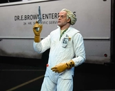 Retour vers le futur figurine ultimate doc brown (1985) 18 cm