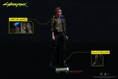 Cyberpunk 2077 figurines v female & yaiba kusanagi set