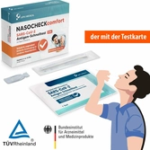 Nasocheck comfort sars-cov-2 antigen test kit (5 pieces)