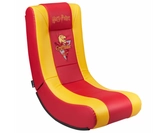 Harry potter -fauteuil gamer à bascule junior-rouge et jaune
