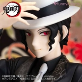 Demon slayer: kimetsu no yaiba statuette 1/8 muzan kibutsuji 25 cm