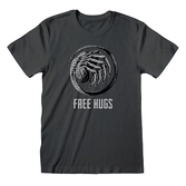 T-shirt aliens free hugs m