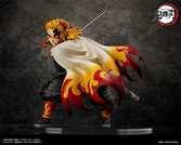 Demon slayer: kimetsu no yaiba statuette 1/4 kyojuro rengoku 42 cm