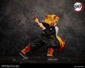 Demon slayer: kimetsu no yaiba statuette 1/4 kyojuro rengoku 42 cm