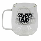 Mug en verre mario 290ml