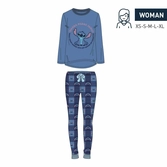 Lilo & stitch - pyjama femme en jersey - (m)