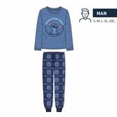 Lilo & stitch - pyjama homme en jersey - (m)