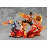 One Piece statuette PVC Excellent Model P.O.P. Sabo Fire Fist Inheritance Limited Edition 15 cm