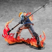 One Piece statuette PVC Excellent Model P.O.P. Sabo Fire Fist Inheritance Limited Edition 15 cm