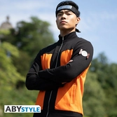 Naruto shippuden - veste réplique - naruto homme orange/noir (xxl)