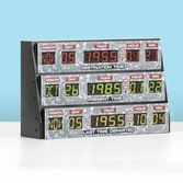 Lampe 3d - Console de la DeLorean de Retour Vers Le Futur