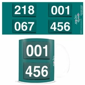 Squid game - mug – numbers- 315ml