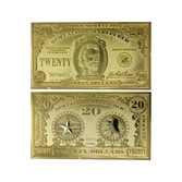 Fallout : New Vegas Replica New California Republik (plaqué or)