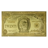 Fallout : New Vegas Replica New California Republik (plaqué or)