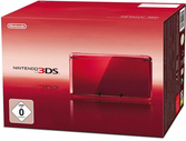 Console Nintendo 3DS Rouge métal
