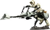 Star wars the mandalorian figurine 1/6 scout trooper & speeder bike 30 cm