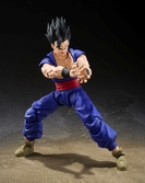 Dragon ball - gohan 'super hero' - figurine s.h.figuarts - 14cm