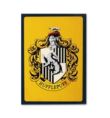 Harry potter - aimant métallique blason de poufsouffle