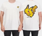 Pokémon t-shirt pixel pikachu (m)