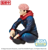 Jujutsu kaisen statuette pvc pm perching yuji itadori 11 cm